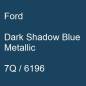 Preview: Ford, Dark Shadow Blue Metallic, 7Q / 6196.
